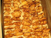 Ciasto dro�d�owe z jab�kami, budyniem i kruszonk�
