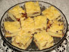 Ciasto dro�d�owe z jab�kami, budyniem i kruszonk�