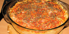 Makaron zapiekany - pyszny