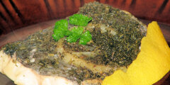 Miruna w cytrynowo-zio�owym sosie
