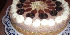 Tort Orzechowo-Rumowy