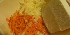 Pasta z sera twarogowego z marchwi� i jab�kiem