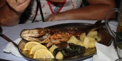 Pieczona dorada z ziemniakami i zio�ami