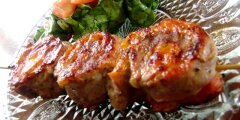 Grillowane �limaczki z pol�dwicy 