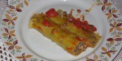 Cannelloni z mi�sem mielonym i pieczarkami