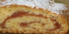 Ciasto na jesie� czyli krucha rolada z d�emem