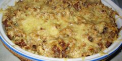 Zapiekanka makaronowa w mi�snym sosie