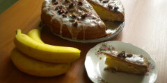 Ciasto z bananami