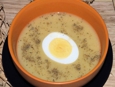 Zdjęcie potrawy Zupa krem z fasolki szparagowej