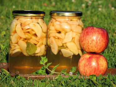 Zdjęcie potrawy Aromatyczny kompot z jabłek