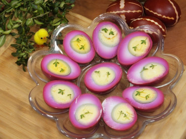 Zdjęcie potrawy Buraczane jajeczka