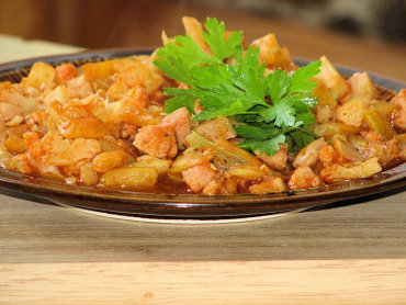 Zdjęcie potrawy Wakacyjne danie z fasolką szparagową