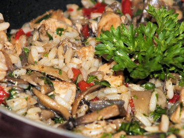 Zdjęcie potrawy Wakacyjne danie z kurczakiem i ryżem