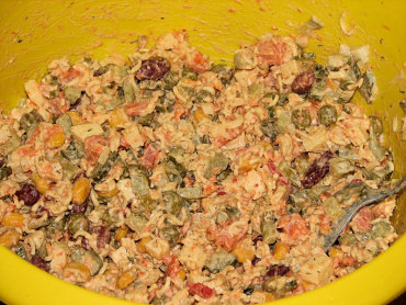 Zdjęcie potrawy Kolorowa sałatka do grilla