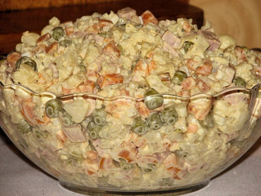 Zdjęcie potrawy Kolorowa sałatka z kalafiorem