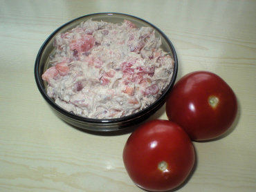 Zdjęcie potrawy Pasta z makreli i pomidorów