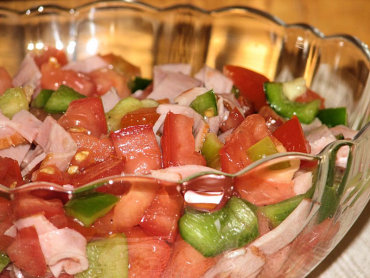 Zdjęcie potrawy Pomidorowa sałatka do grilla