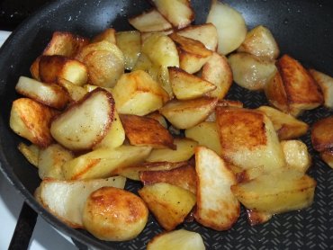 Zdjęcie potrawy Ziemniaki smażone na patelni