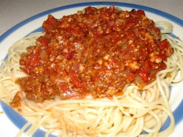 Zdjęcie potrawy Spaghetti bolognese