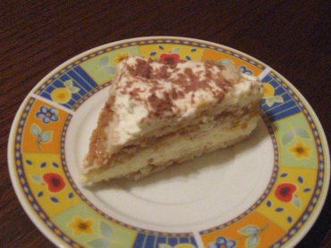 Zdjęcie potrawy Słodkie ciasto z krakersami