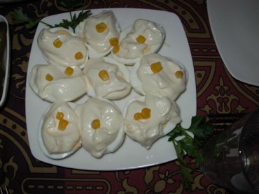 Zdjęcie potrawy Czosnkowe jajeczka