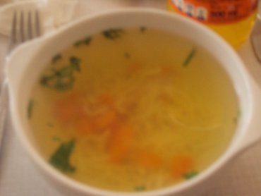 Zdjęcie potrawy Rosół z makaronem z zupek chińskich