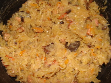 Zdjęcie potrawy Kapusta kwaszona z grzybami