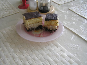 Zdjęcie potrawy Ciasto biszkoptowe z masą kokosową