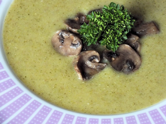Brokułowa zupa krem na rosole - zdjęcie 2