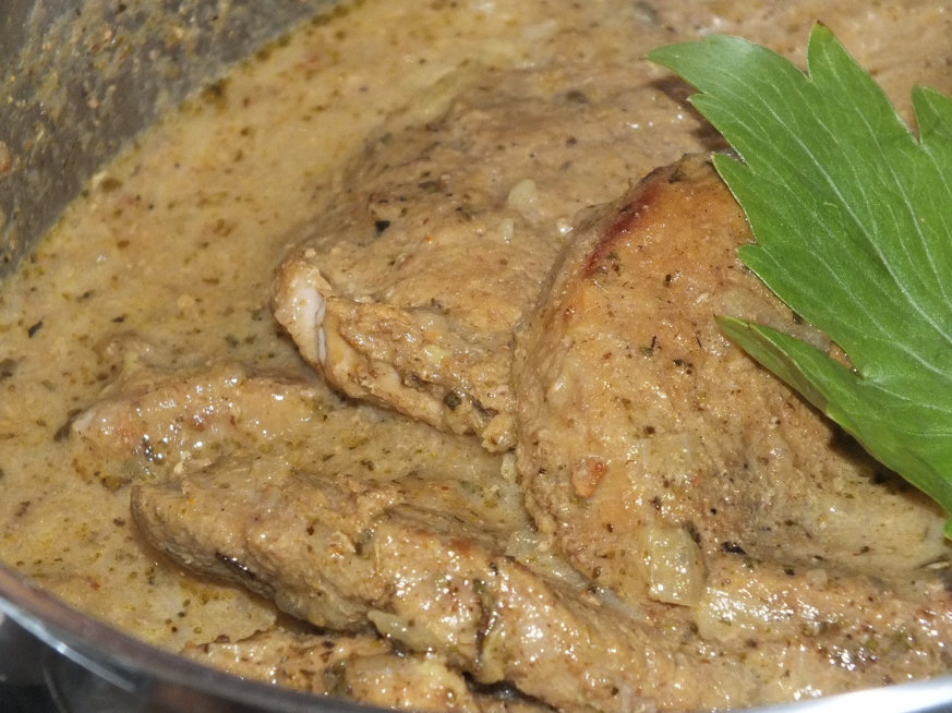 Łopatka wieprzowa w sosie curry - zdjęcie 2