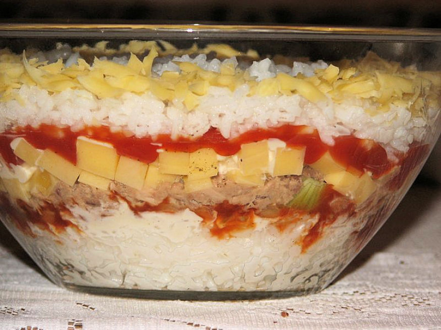 Szybka sałatka z ryżem - zdjęcie 3
