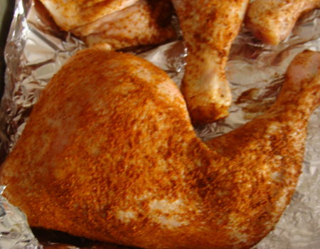 Pieczone udka kurczaka
