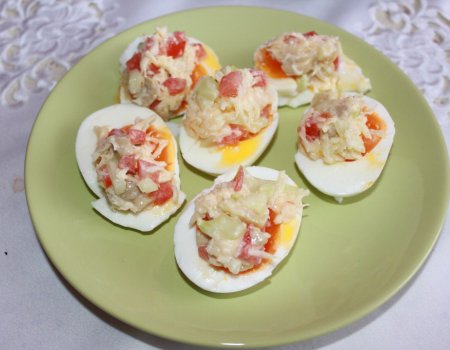 Faszerowane jajka