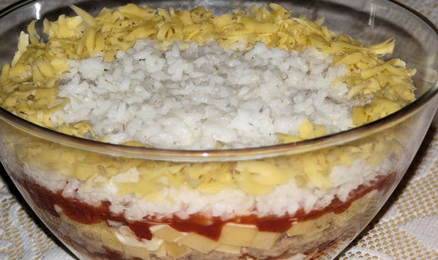 Szybka sałatka z ryżem