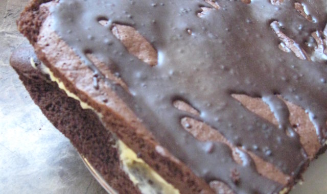 Ciasto kakaowo-waniliowe