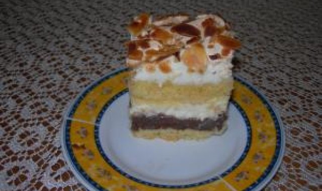 Ciasto czekoladowo - śmietanowe