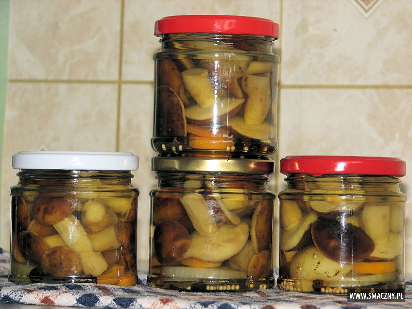 Grzyby marynowane Przepisy kulinarne Przetwory