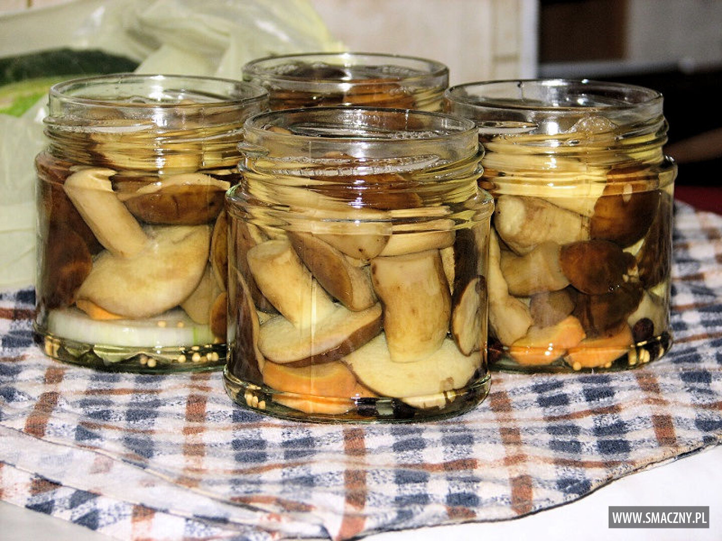 Grzyby marynowane Przepisy kulinarne Przetwory