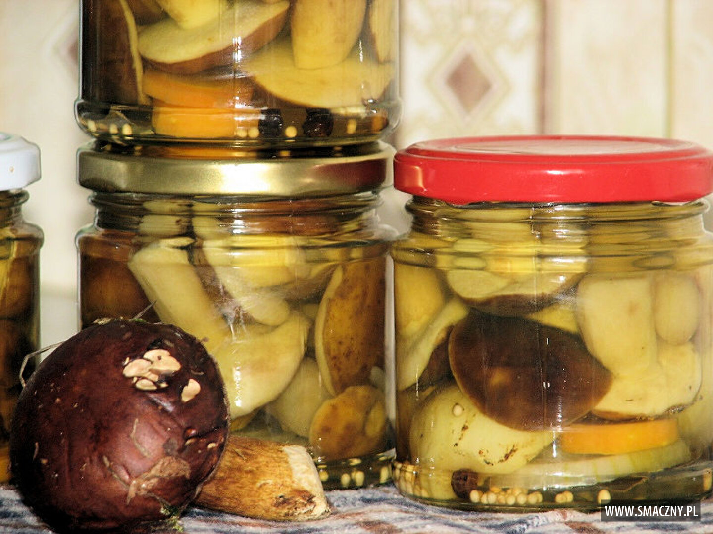 Grzyby marynowane Przepisy kulinarne Przetwory