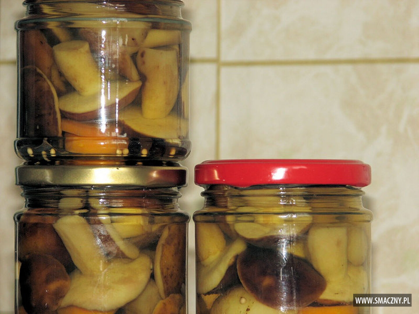 Grzyby marynowane Przepisy kulinarne Przetwory