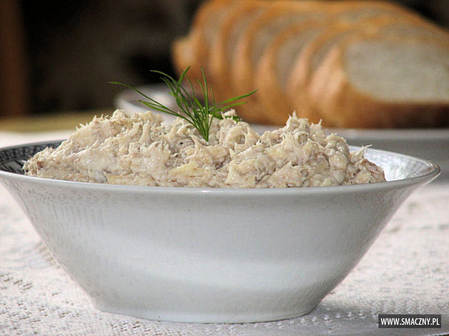 Pasta makrelowo serowa Przepisy kulinarne Pasty