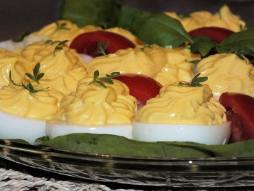 Zdjęcie potrawy Jajka faszerowane serem Feta