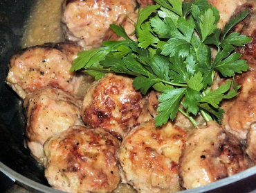 Zdjęcie potrawy Klopsiki mięsne z płatkami owsianymi