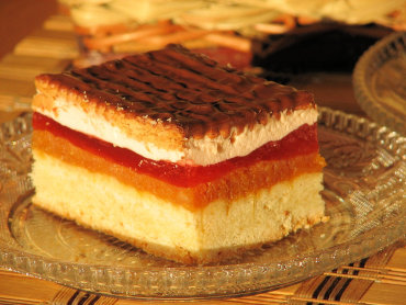 Zdjęcie potrawy Kruche ciasto z dynią i galaretką
