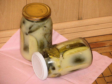 Zdjęcie potrawy Ogóreczki w sosie musztardowym