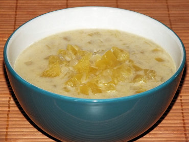 Zdjęcie potrawy Rozgrzewająca zupa dyniowa z cebulą, czosnkiem i imbirem