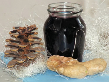 Zdjęcie potrawy Rozgrzewający syrop z owoców czarnego bzu i imbiru