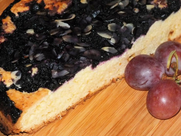 Zdjęcie potrawy Bardzo szybkie ciasto z mrożonymi jagodami