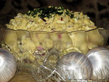 Zdjęcie potrawy Bożonarodzeniowa sałatka ze śledziem