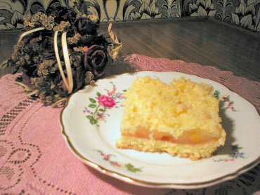 Zdjęcie potrawy Ciasto brzoskwiniowe z kokosem